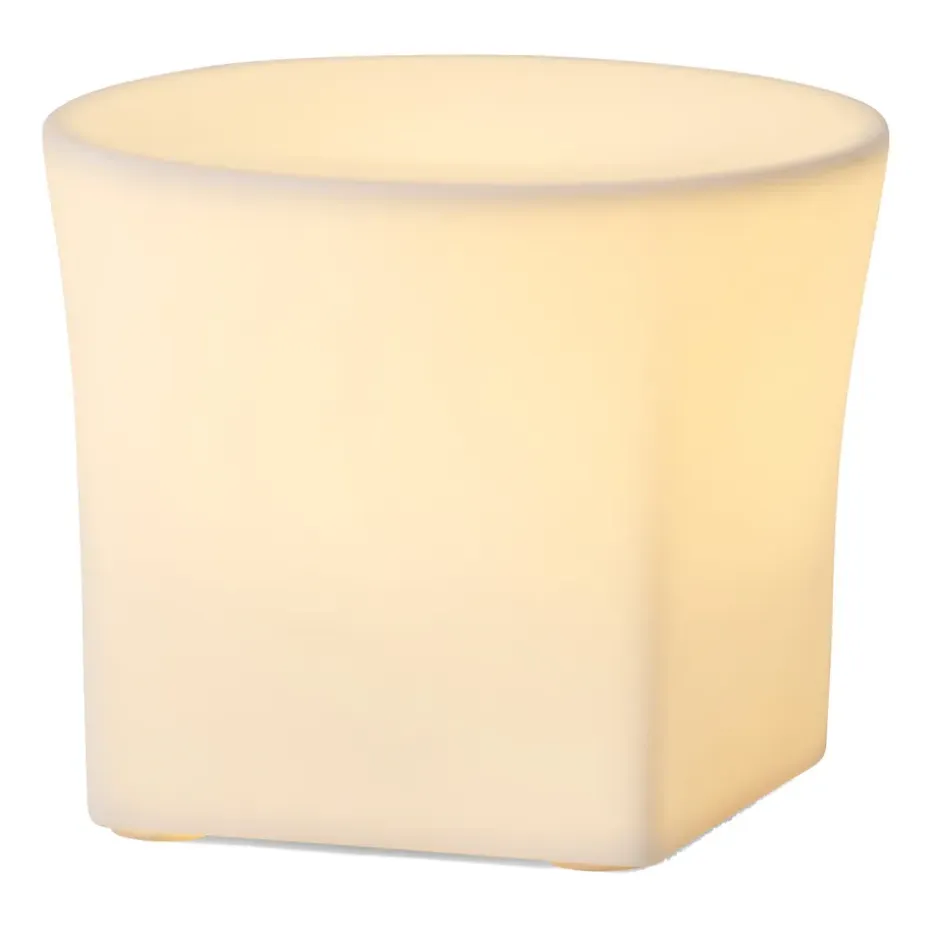 Ignus LED-kynttilä 8 cm, Luunvalkoinen