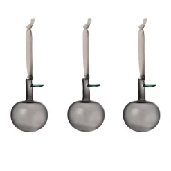 Iittala lasiomena Ø6 cm 3-pack, Harmaa