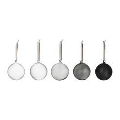 Iittala lasipallo Ø8 cm 5-pack, Harmaa
