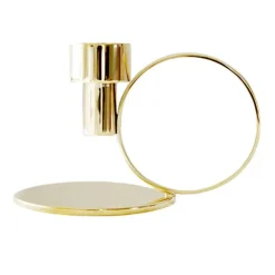 Insieme kynttilänjalka, Kiinteä messinki