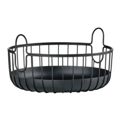 Inu kori Ø22x8 cm, Musta