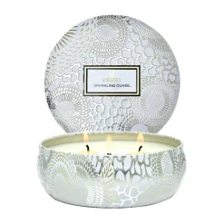 Japonica 3-wick Tin -tuoksukynttilä 40 tuntia, Sparkling Cuvée