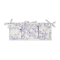 Jardim Muslin tikattu sängyn tasku, 18x43 cm