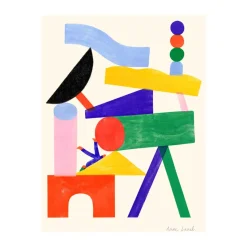 Jouer juliste, 50x70 cm