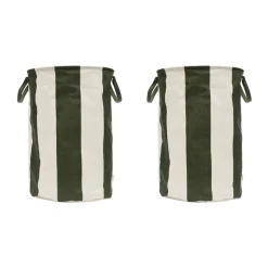 Kara säilytyskori large Ø38x54 cm, Dark Green