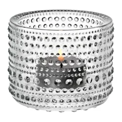 Kastehelmi kynttilälyhty 64 mm, kirkas