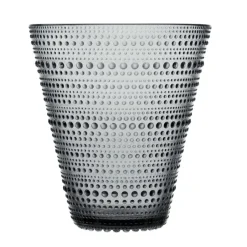 Kastehelmi maljakko, harmaa