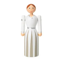 Kay Bojesen -morsian, Sininen-musta-valkoinen, 12 cm