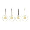 KITAI joulukoriste 8,5 cm 4-pakkaus, Stars