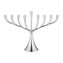 Kobra menora yhdeksänhaarainen kynttilänjalka, Ruostumaton teräs