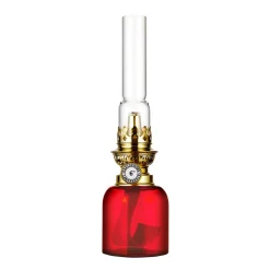 Koholmen öljylamppu, rubiininpunainen