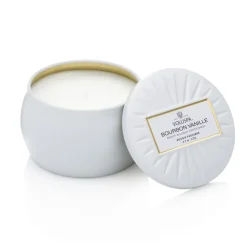 Koristeellinen kynttilä peltirasiassa 25 tuntia, Bourbon Vanille