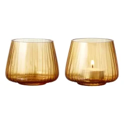 Kusintha tuikkulyhty 7,5 cm 2-pakkaus, Amber