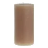 Lene Bjerre Rustic kynttilä golden brown Ø 10 cm, 20 cm