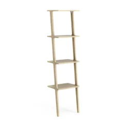 Libri hylly 4 hyllytasoa, Tammi lakattu