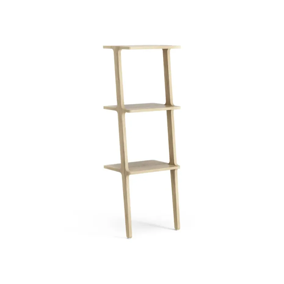 Libri hylly 3 hyllytasoa, Tammi lakattu