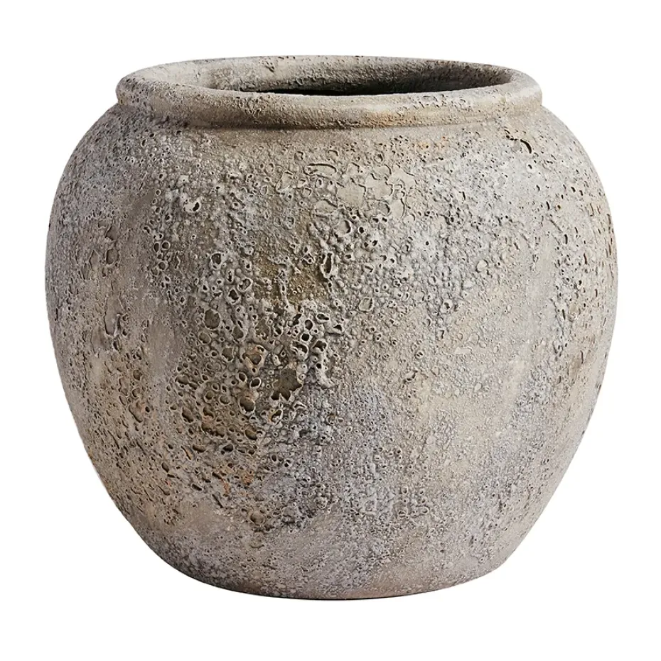 Luna ruukku k25 cm Ø29 cm, Harmaa