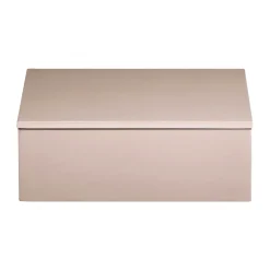 Lux lakkattu säilytyslaatikko 19x19x7 cm, Powder rose