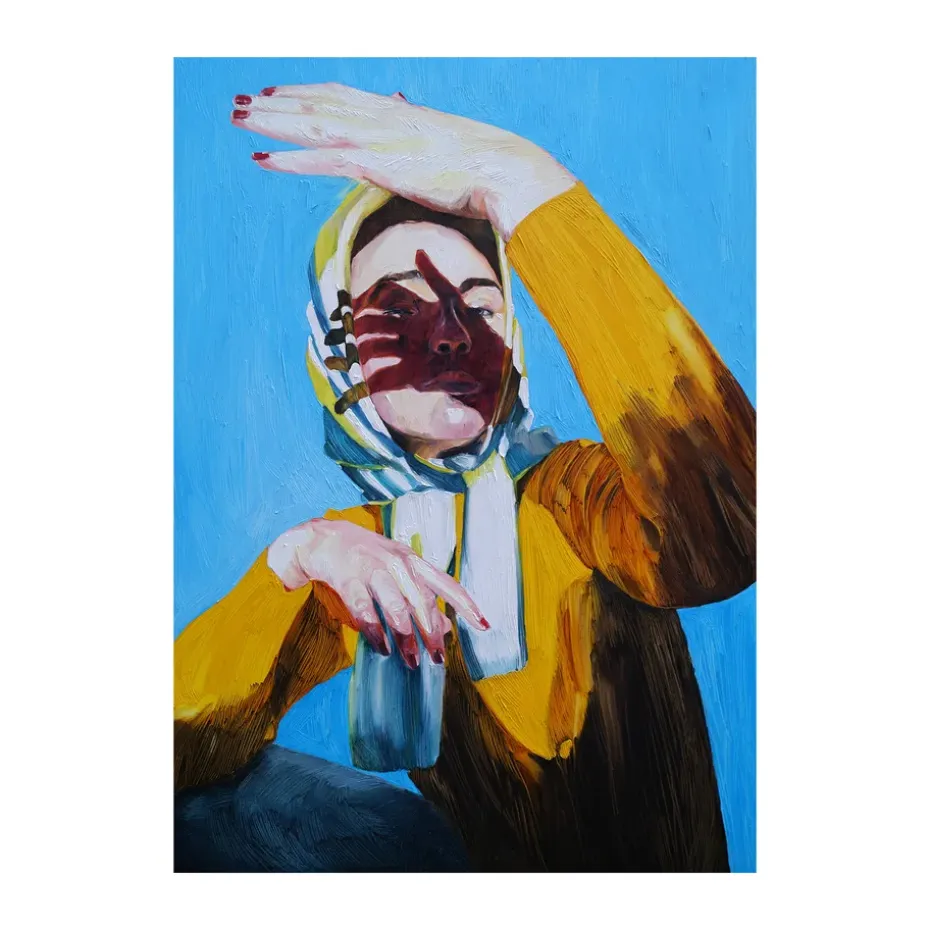 Madame E -juliste, 30 x 40 cm