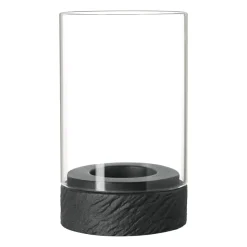 Manufacture Rock Home Hurricane -kynttilälyhty S, Musta