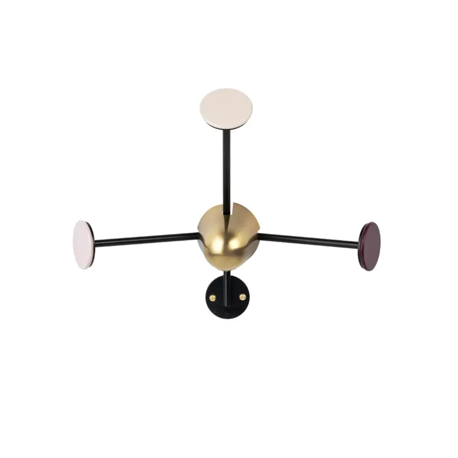 Matégot ripustin, Vintage red/monivärinen