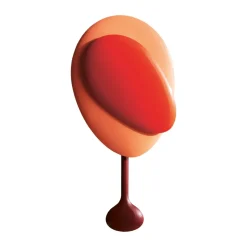 Mellow Clock seinäkello, Red