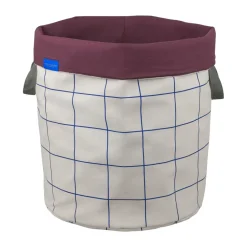 Mesh pyykkikori Ø40x50 cm, Cobalt-hiekka