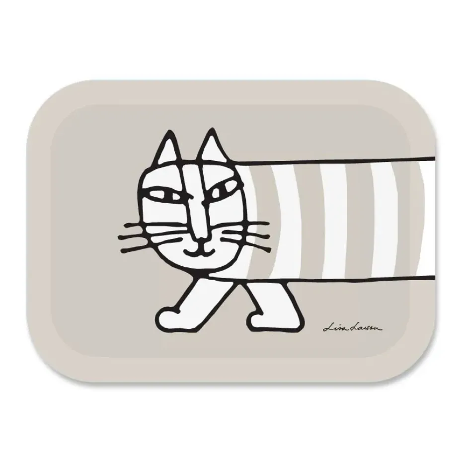 Mikey tarjotin, 27 x 20 cm, Harmaa