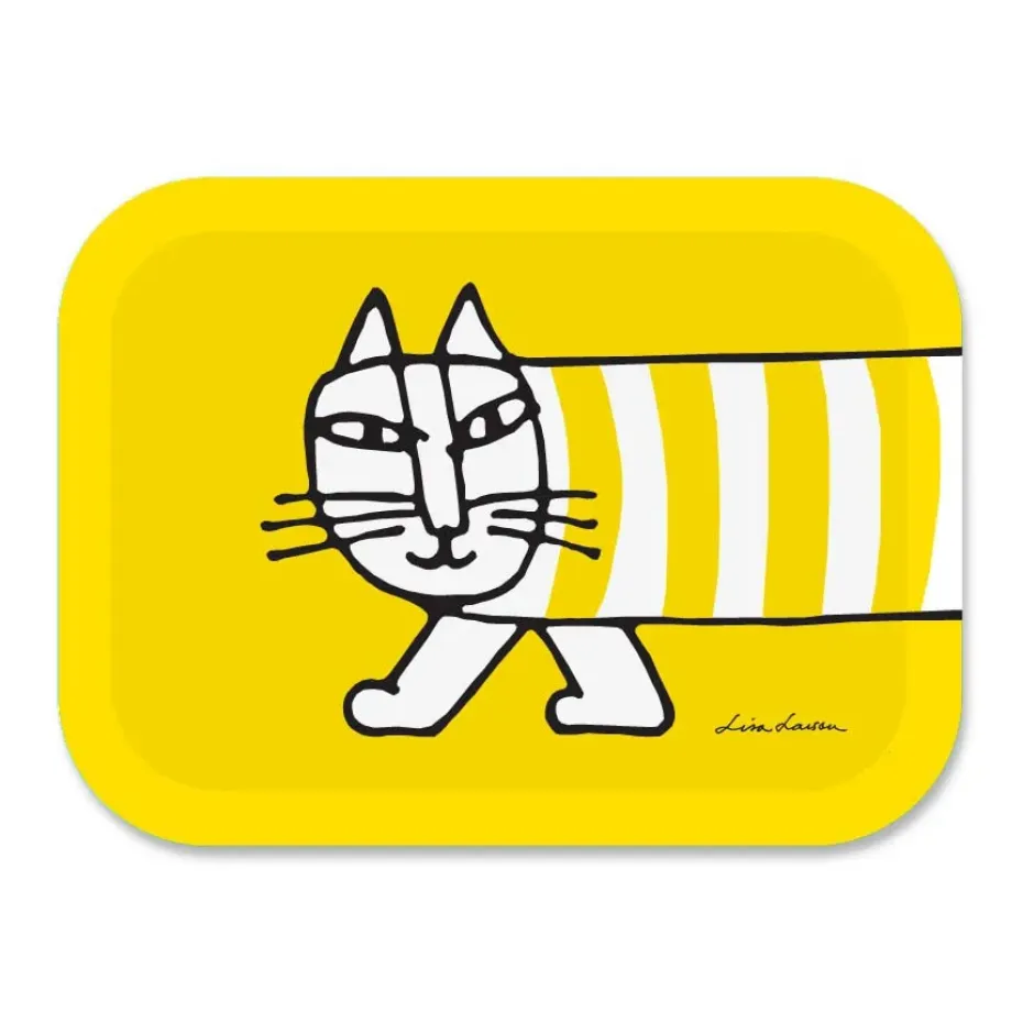 Mikey tarjotin, 27 x 20 cm, Keltainen