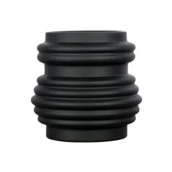 Mila maljakko 15 cm, Musta