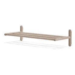 Miss Holly hattu-/kenkähylly 73 cm, Valkoöljy