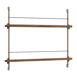 Moebe lehtiteline, Savustettu tammi-harmaa