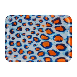 Monster tarjotin Medium 37x53 cm, Coral-white-ultramarine blue