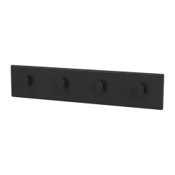 Montana Coat Racks vaaterekki 4 koukkua, Black