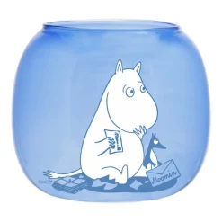 Moomin kynttilälyhty/kulho Ø 9 cm, Blue