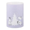 Moomin LED-pöytäkynttilä 10 cm, Snowfall