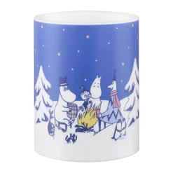 Moomin LED-pöytäkynttilä 12,5 cm, Tähtiyö