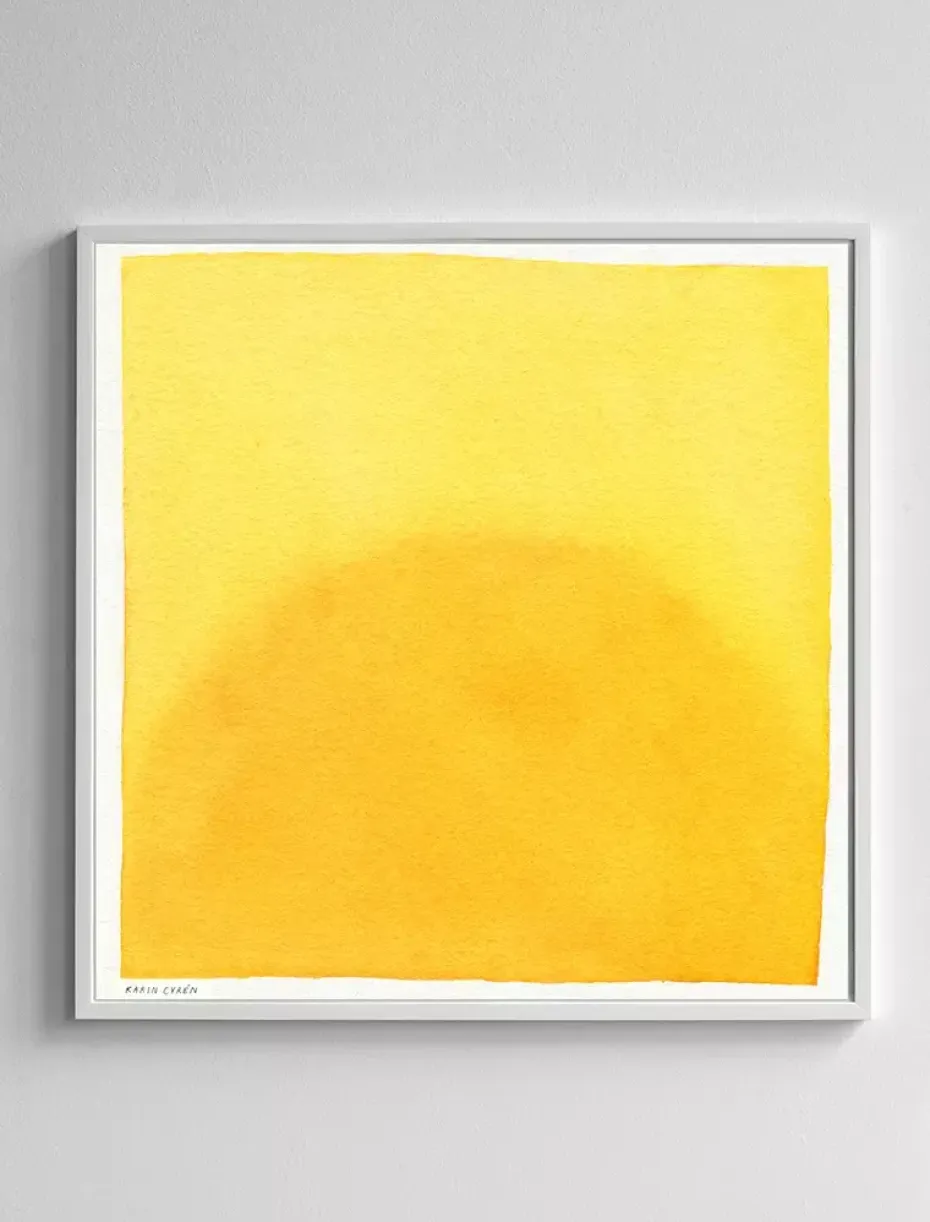 Morning Juliste 70x70 cm, Keltainen