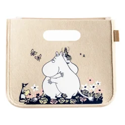 Mumin Hug -säilytyskori 26x26 cm, Beige