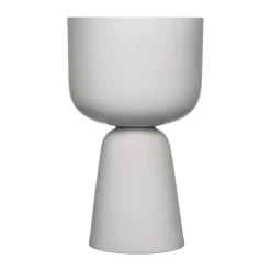 Nappula ruukku Ø15 cm k26 cm, Vaaleanharmaa