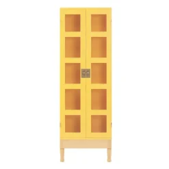 National Geographic kirjahylly, Keltainen boksi jalusta messinki