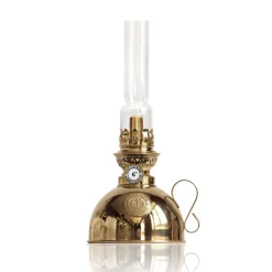 Nattlampan öljylamppu, messinki