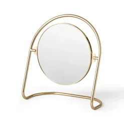 Nimbus pöytäpeili 25 cm, Kiillotettu messinki