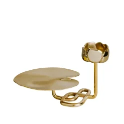 Ninfea No.2 kynttilänjalka, Messinki