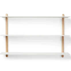 Nivo hylly A, Vaalea tammi-valkoinen