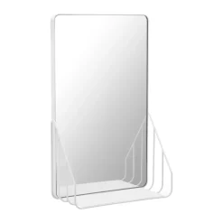 Nod peili hyllyllä 30x50 cm, White