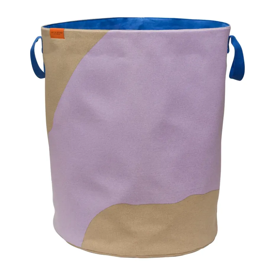 Nova Arte pyykkikori 40x40x50 cm, Sand-lilac