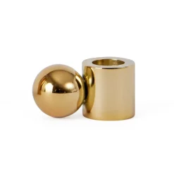 Palloa kynttilänjalka pieni, Messinki