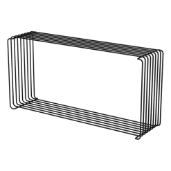 Panton Wire Extended -hylly 34,8x70x18,2 cm, Black
