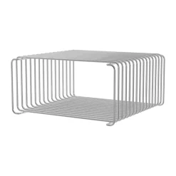 Panton Wire puoli korkea hylly 34,8x17,2x34,8 cm, Chrome